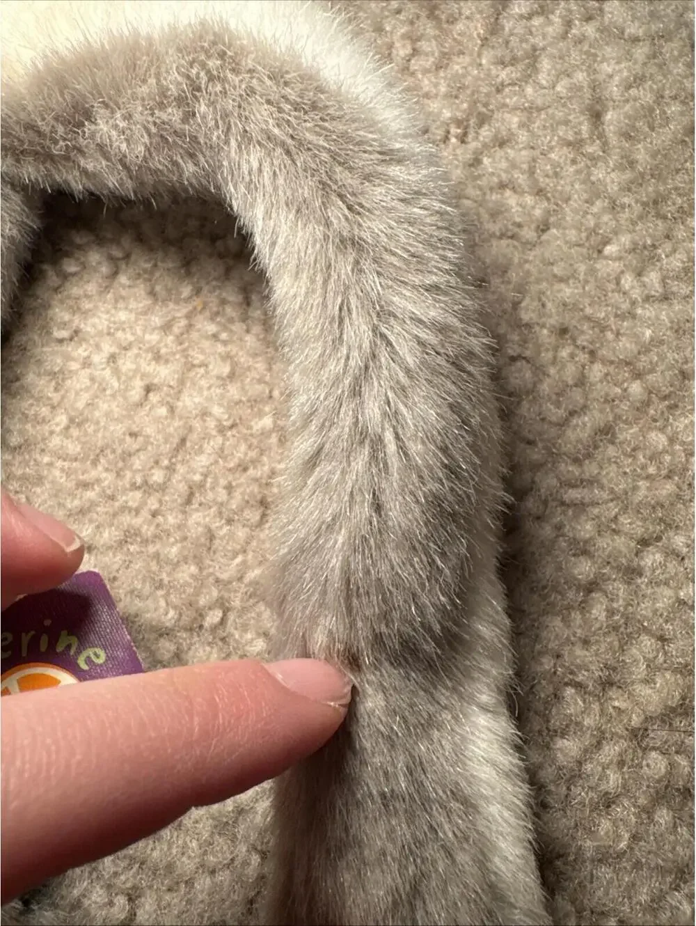 Wild Republic Ring Tailed Lemur Plush Hanging Stuffed Animal Gray Black 21